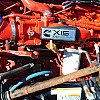 Red 2020 Peterbilt 389