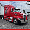 Red 2017 Western Star 5700